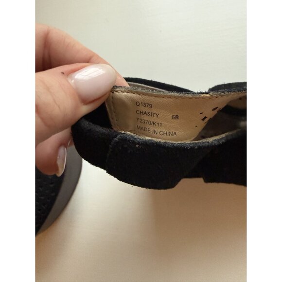 Coach Chasity Black Platform Heel Perforated Mesh Size Women's 6 NEW [jb] - Picture 12 of 15